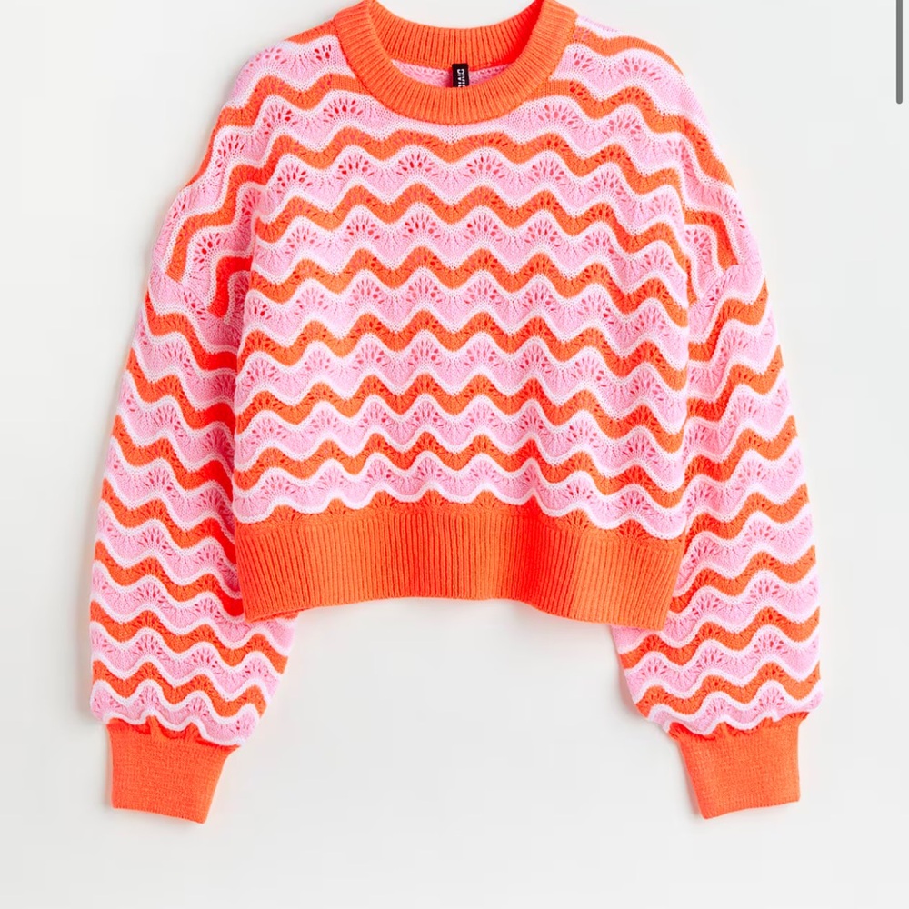 H&M Crochet Sweater